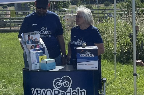 VBAO-- Radeln unsere Stempelstelle am Scheuerleshof