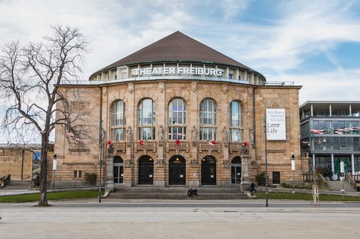 Theater Freiburg Außenansicht auf das Theater Freiburg